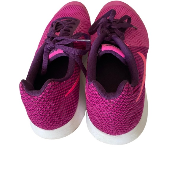 Nike Flex Experience RN 6 Womens 10 US Fire Hyper Pink Running Shoe 881805-601 - Picture 4 of 9